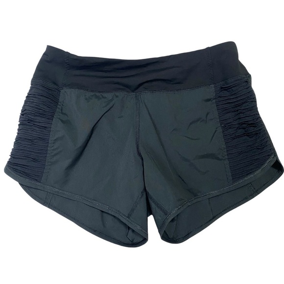 Lululemon Run: Bright At Night Short Sz 4 Black - Picture 4 of 14